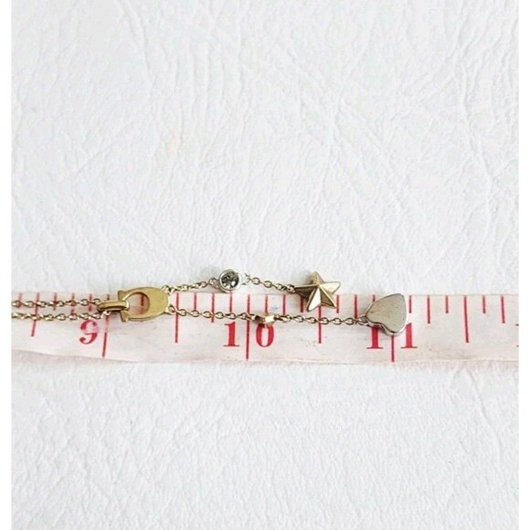 Coach Retired Rare Stardust Signature Lariat Necklace 18" - Picture 7 of 7